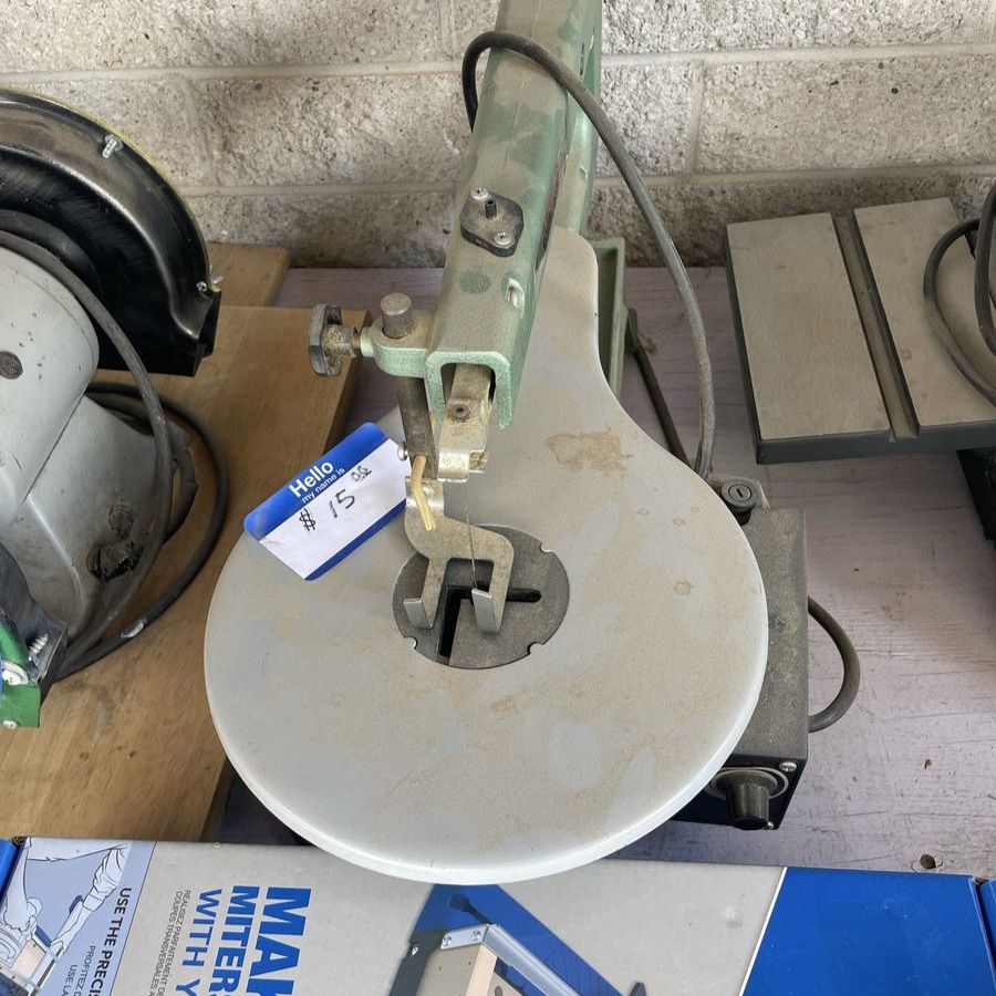 Vintage Craftsman Variable Speed Scroll Saw - Model 315.17690 for Woodworking