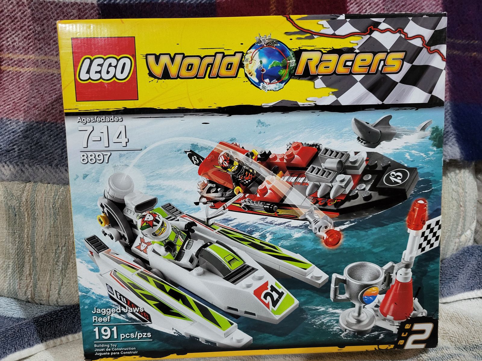 LEGO WORLD RACERS JAGGAD JAWS REEF 2010 ISSUE