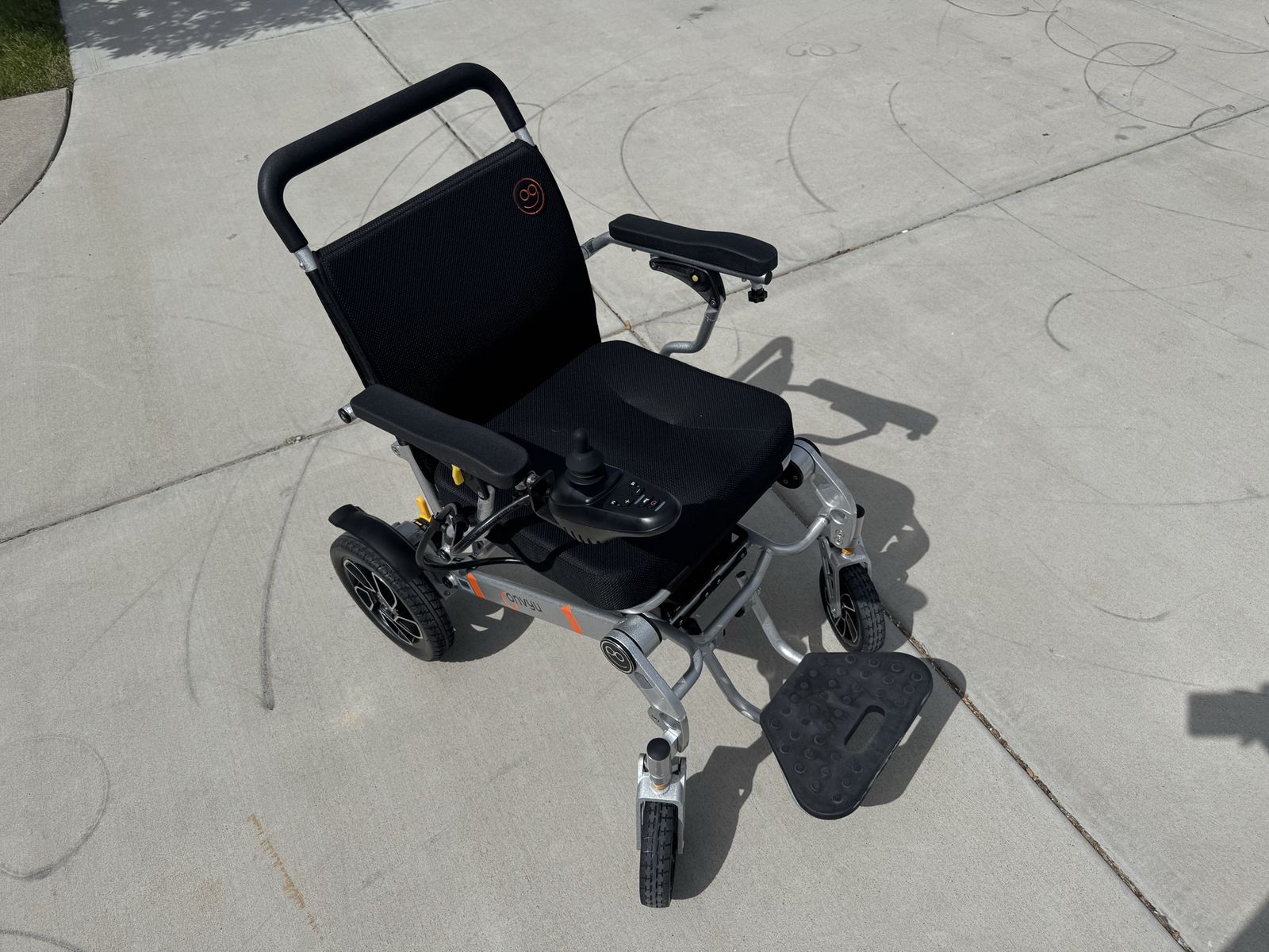 Electric wheelchair new out of a box