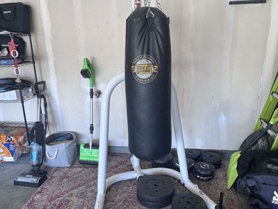 Punching bag and weight set - Free Needs to Go