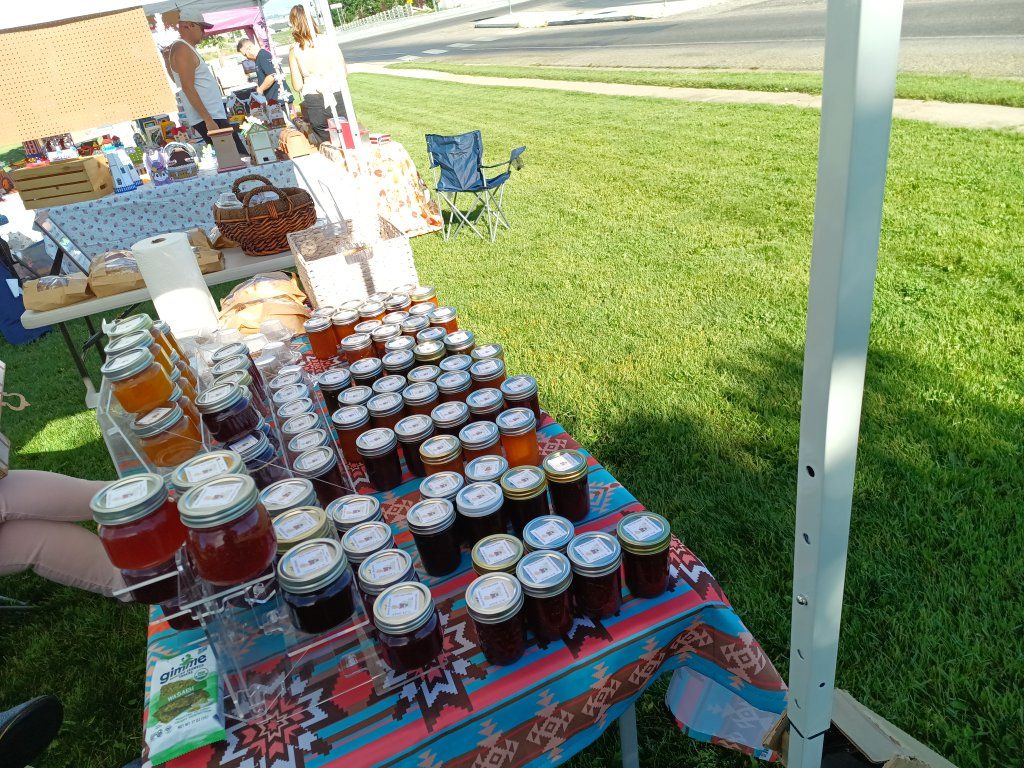 Farmers market in Hyde Park