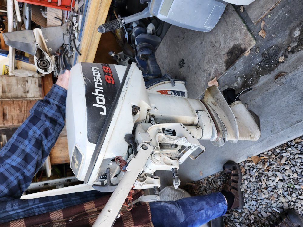 1992 johnson 9.9 hp short shaft