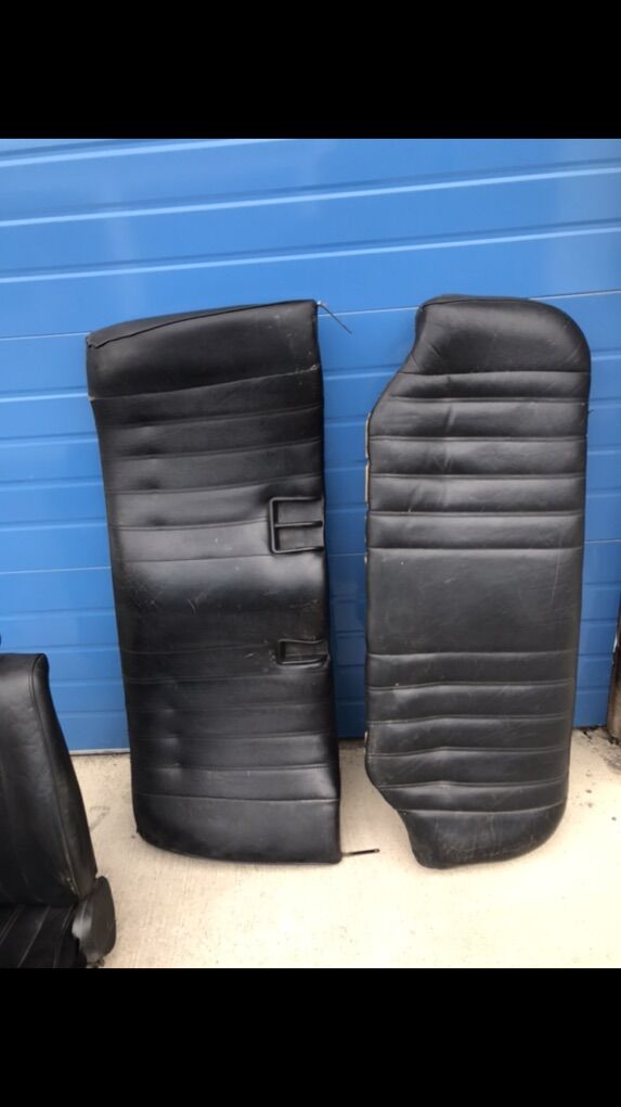 Bmw E30 Sedan Rear Seats