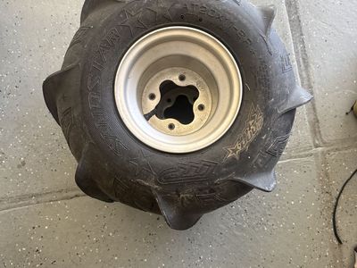 Used ITP rims with paddle tires 20 x 11 x 8