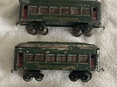 Lionel Prewar #156 Locomotive And Passenger Set