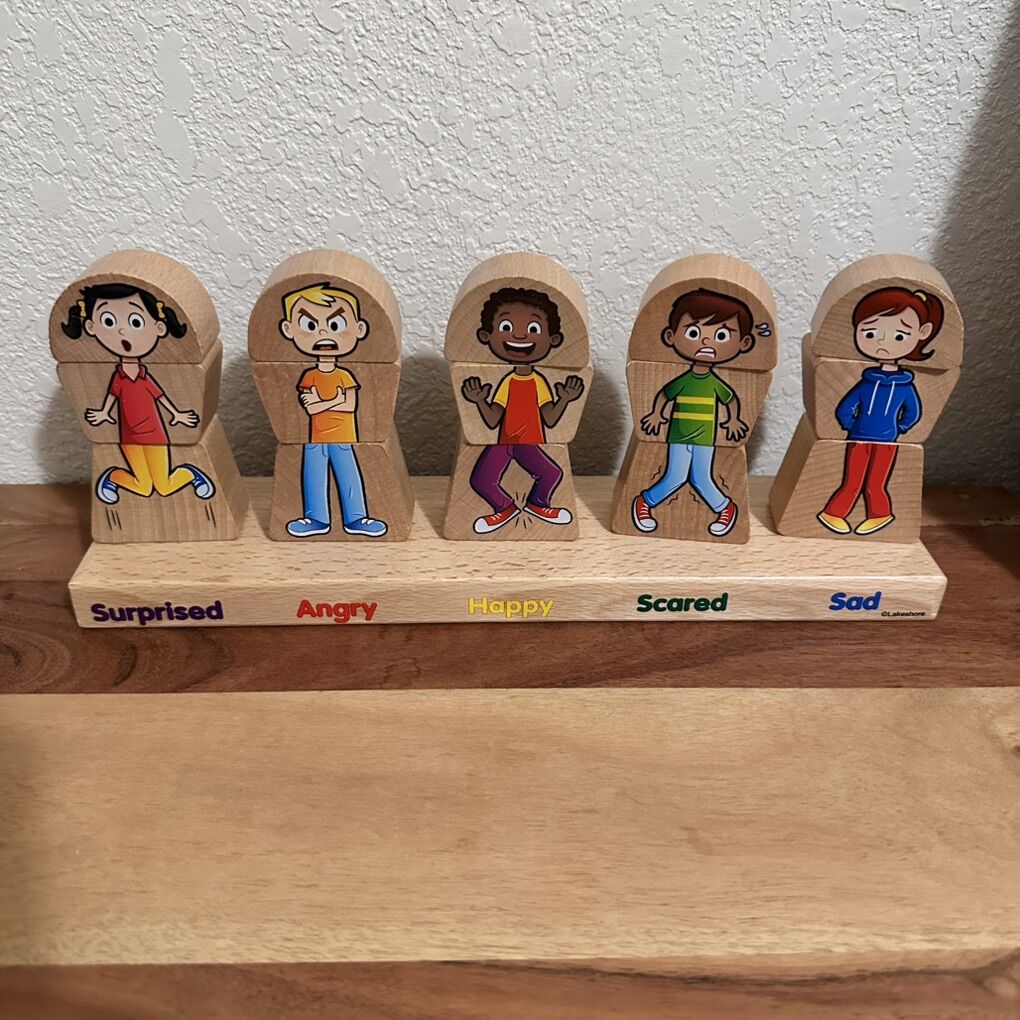 Lakeshore Stack & Build Emotion Kids