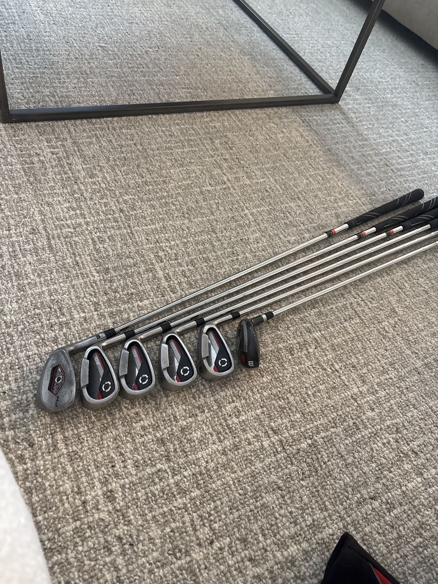 Wilson Golf Profile SGI irons(pw-6) and 4-5 hybrid