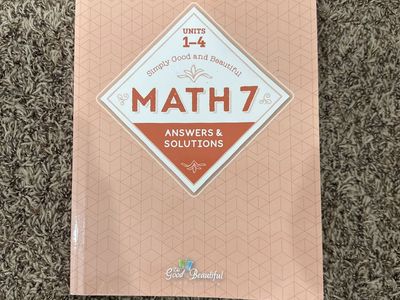 Simply Good and Beautiful Math 7 Answers and Solutions
