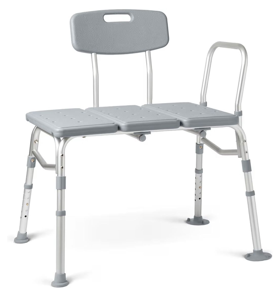 Medical shower transfer bench