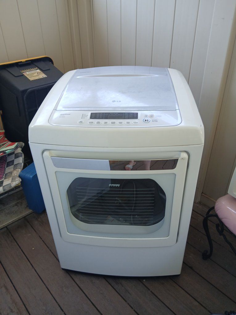 LG Gas Dryer with HydroShield & Steam Fresh