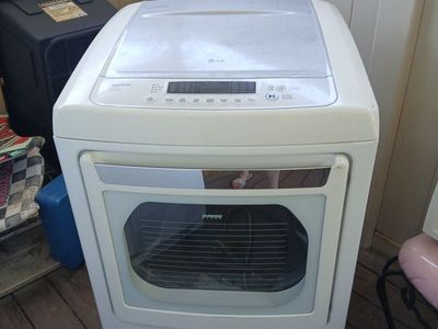 LG Gas Dryer with HydroShield & Steam Fresh