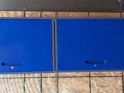 Wall mounted metal cabinets