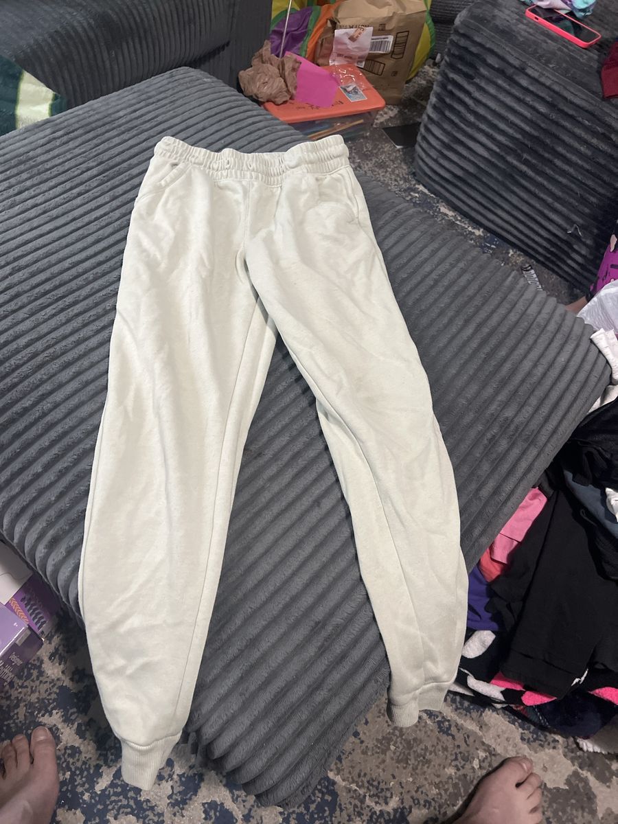 Cat & Jack Cream Joggers Sweatpants Size (10/12)