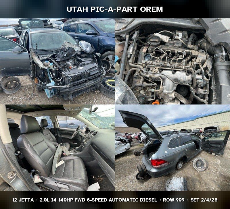 2012 Volkswagen Jetta Mk6 Parts - UTPAP Orem