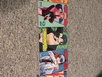 Chainsaw Man book 1-5 manga!