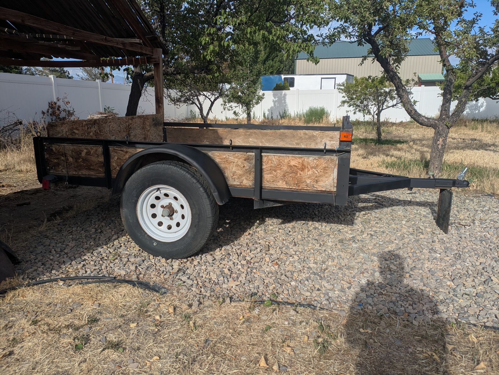 8 x 6 1/2 ft. Utility Trailer (new tires)