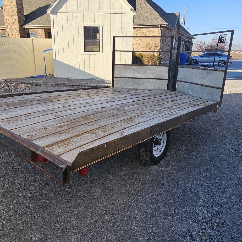2 Place Snowmobile Trailer