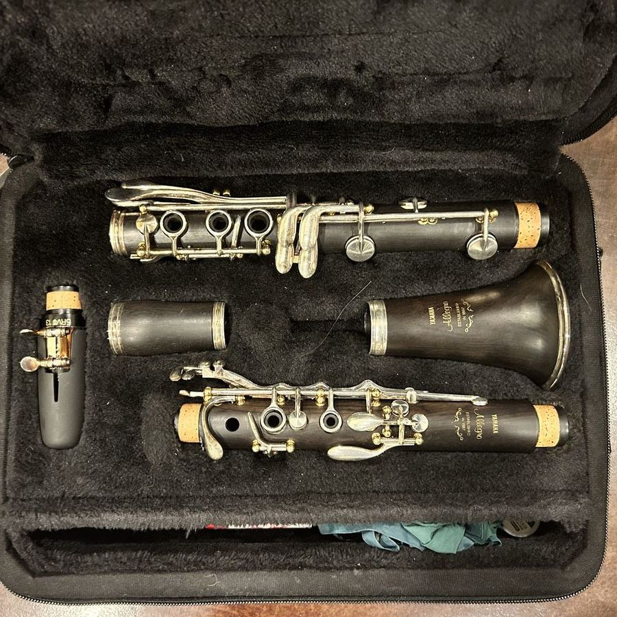 Yamaha Allegro Wooden Clarinet YCL-550AL + Vandoren 5RV13 Mouthpiece – Like New