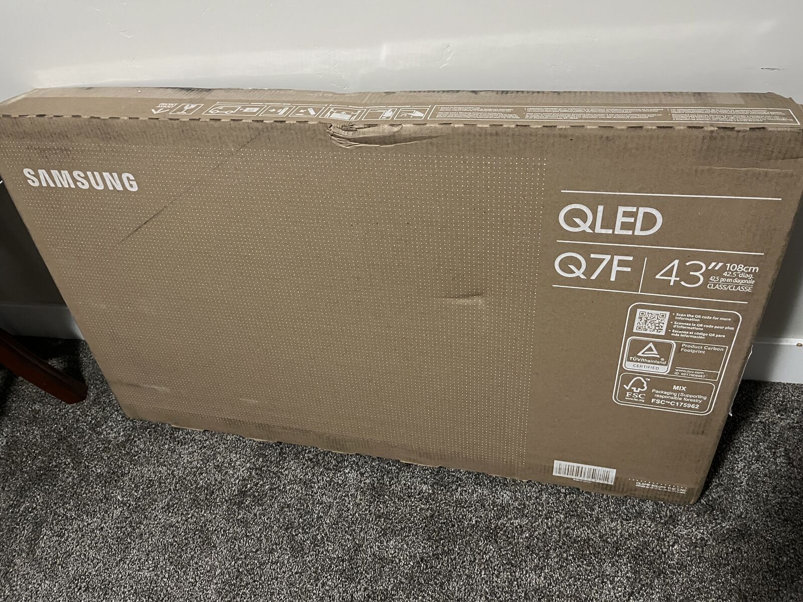 Samsung - 43” Class Q7F Series QLED 4K UHD SamsungVision AI Smart Tizen TV