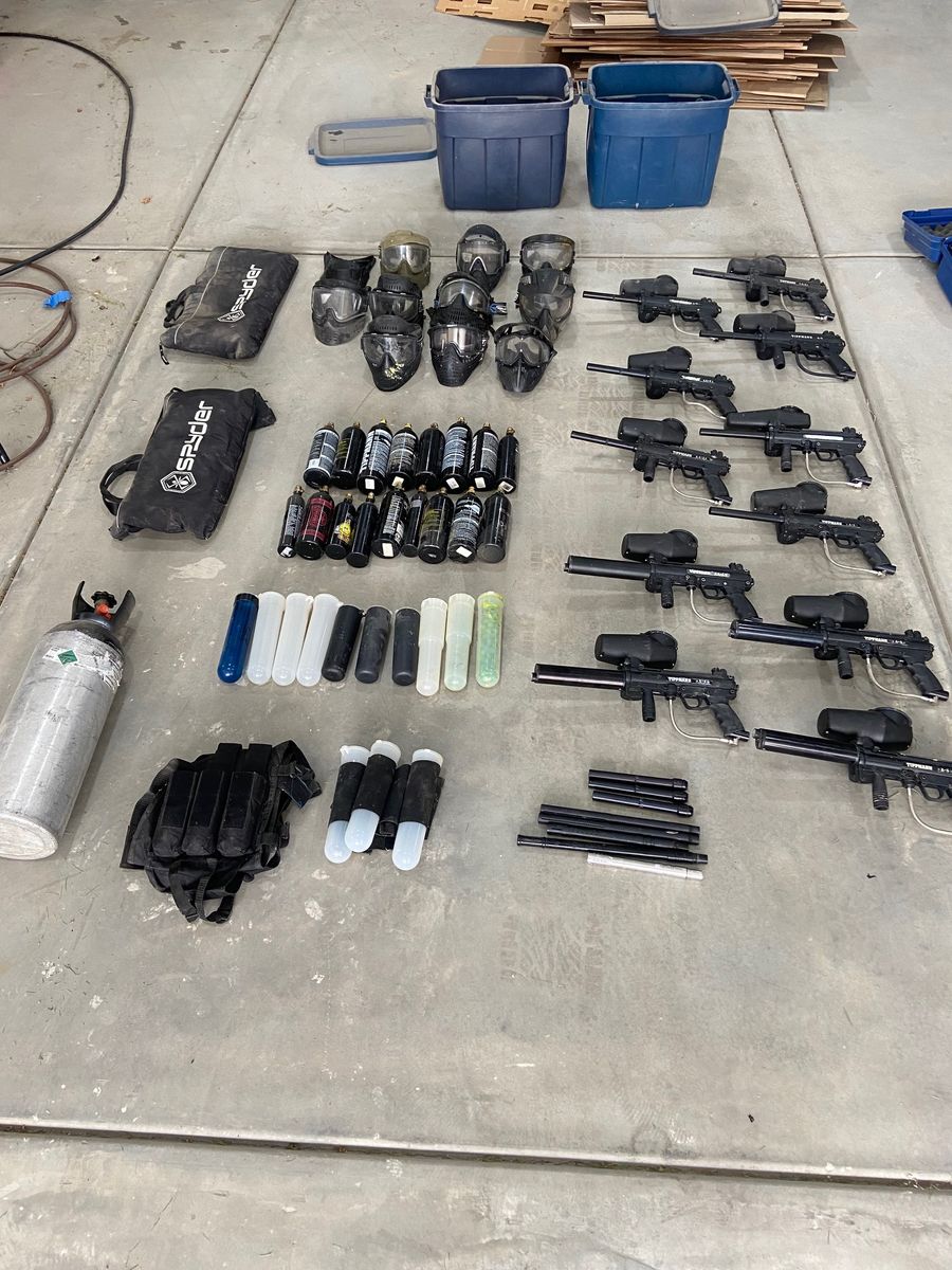 Lot of Tippmann A5 Paintball Guns