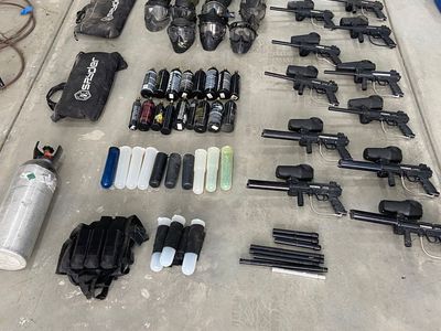 Lot of Tippmann A5 Paintball Guns