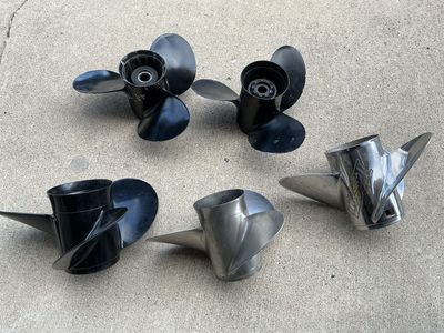 Mercury boat props