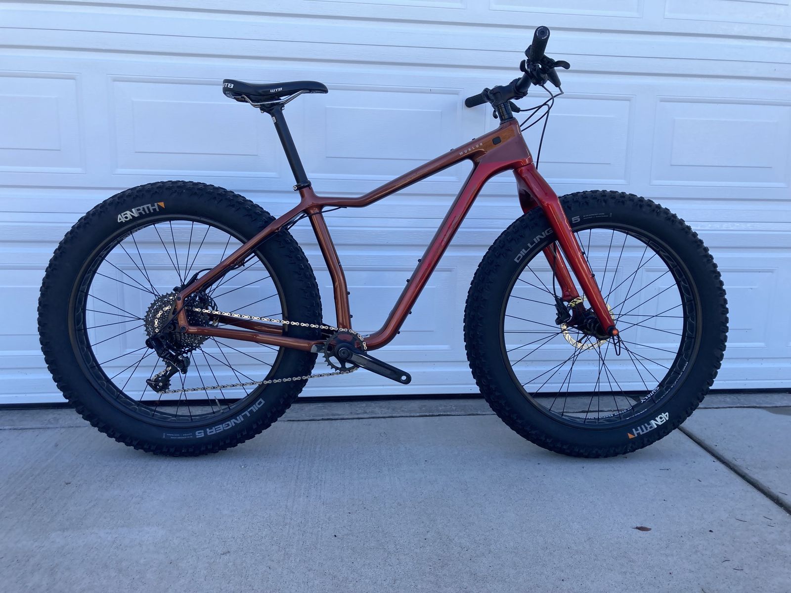 2017 Salsa Mukluk Carbon Fat Bike – Medium – Excellent Condition