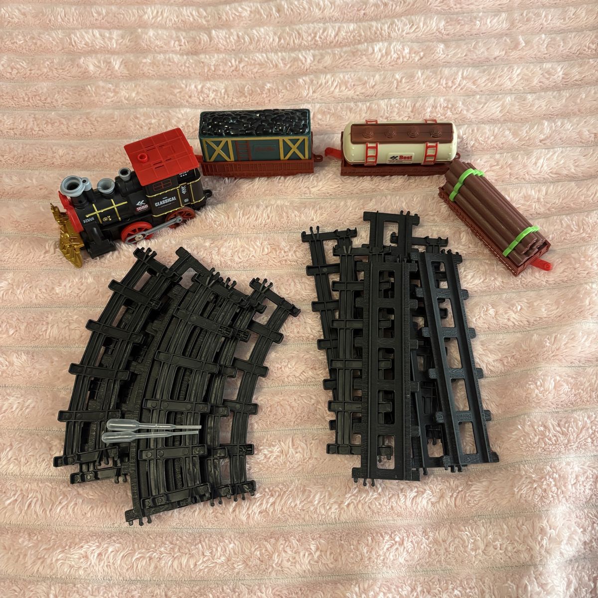 Kids Electric Train Set - Actually Steams!