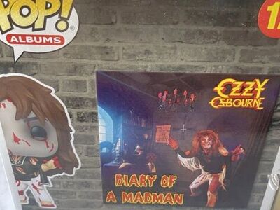 Funko Pop Albums #12 Ozzy Osbourne Vinyl Figure