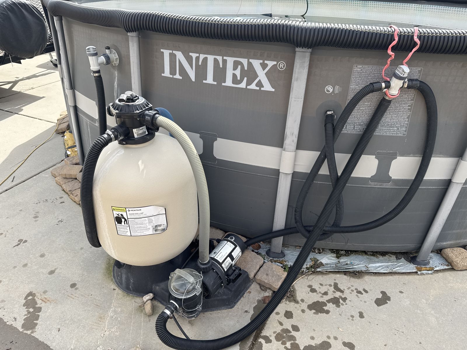 Pool Pump And Sand Filter