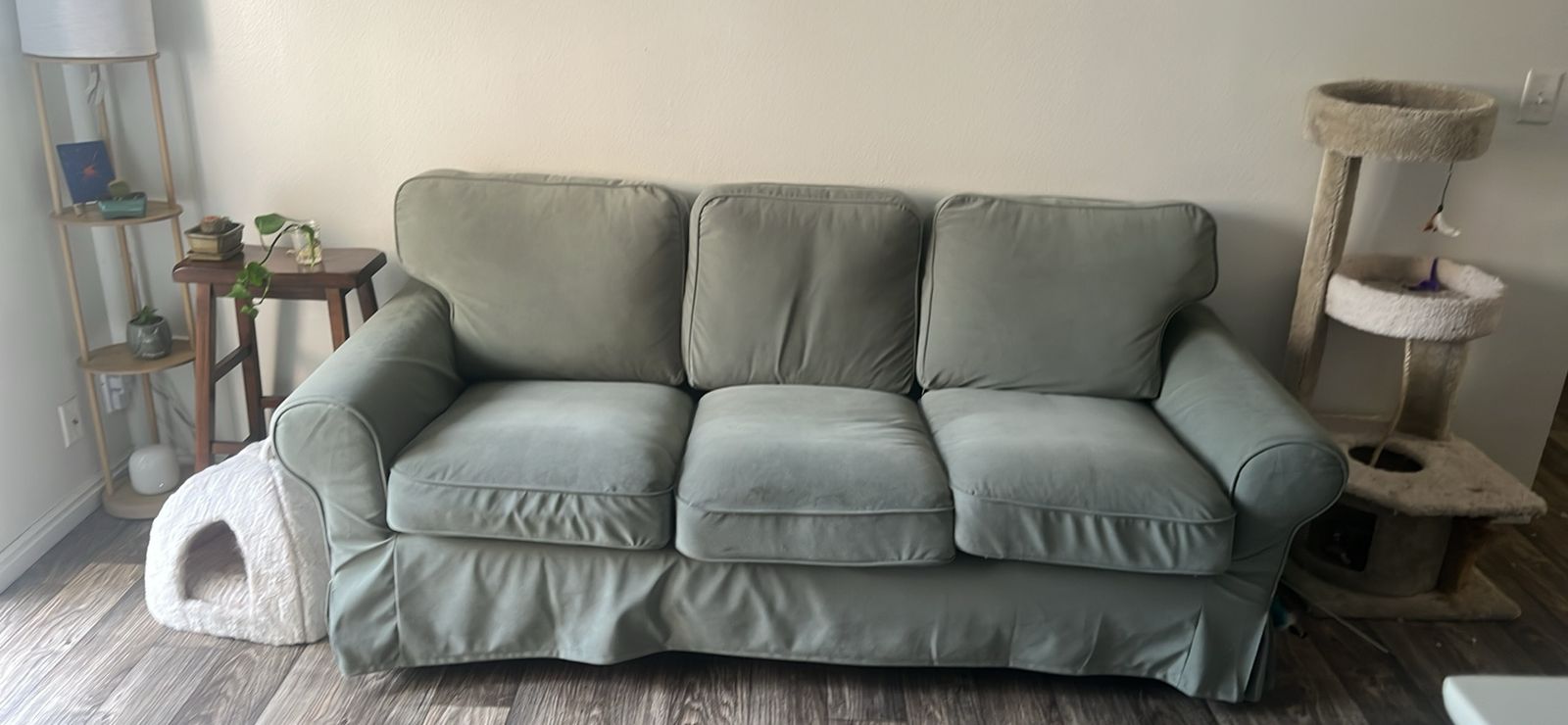 Green IKEA Couch