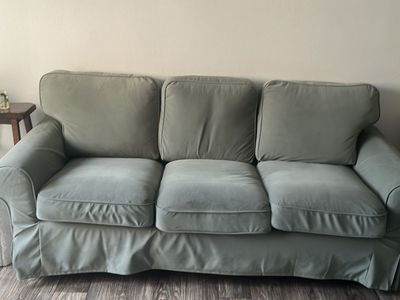 Green IKEA Couch