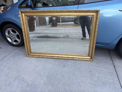 Ornate Gold Mirror