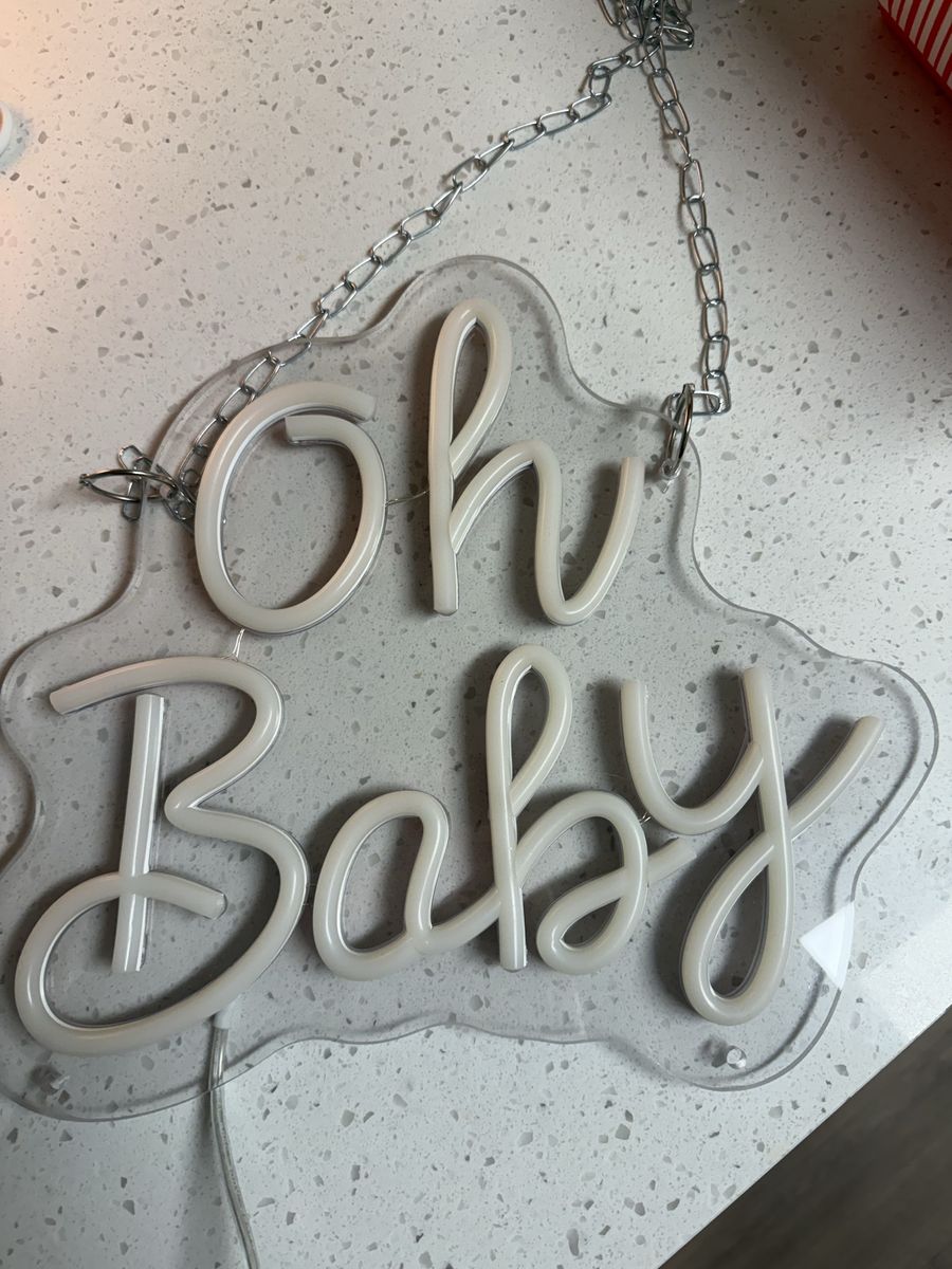 Oh Baby LED Neon Sign