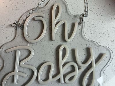 Oh Baby LED Neon Sign