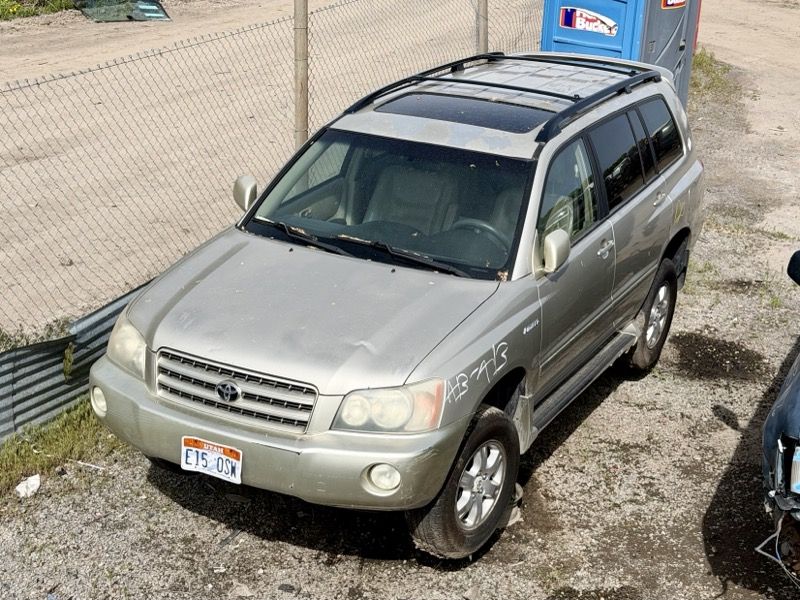 New Arrival - 2002 Toyota Highlander Parts