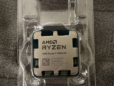 AMD Ryzen 7 7800x3D CPU