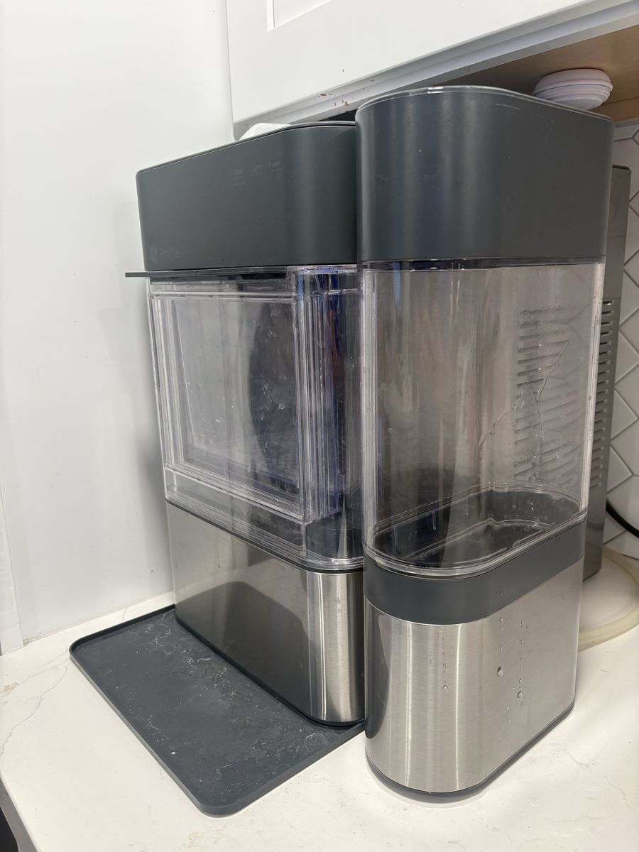 GE Profile Nugget Ice Maker with Side Tank - Stainless Steel