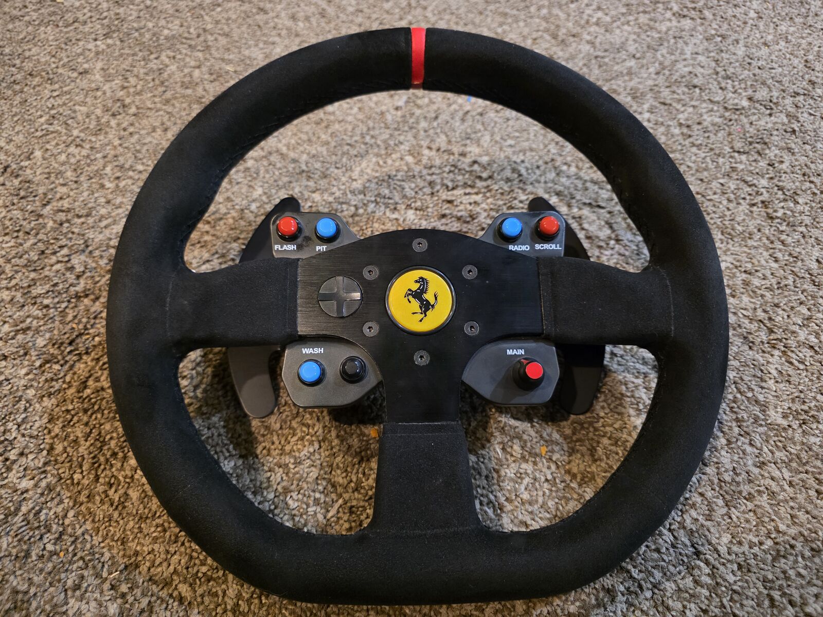 Thrustmaster Ferrari 599XX EVO 30 Wheel Add-On Alcantara Edition