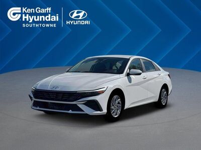 2026 Hyundai Elantra Hybrid Blue