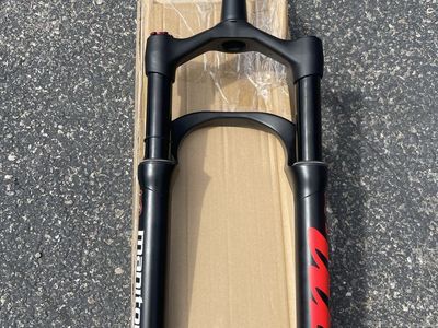 Manitou Mastodon Pro Fat Bike Suspension Air Fork 100mm Travel 15x150mm 188 Tube