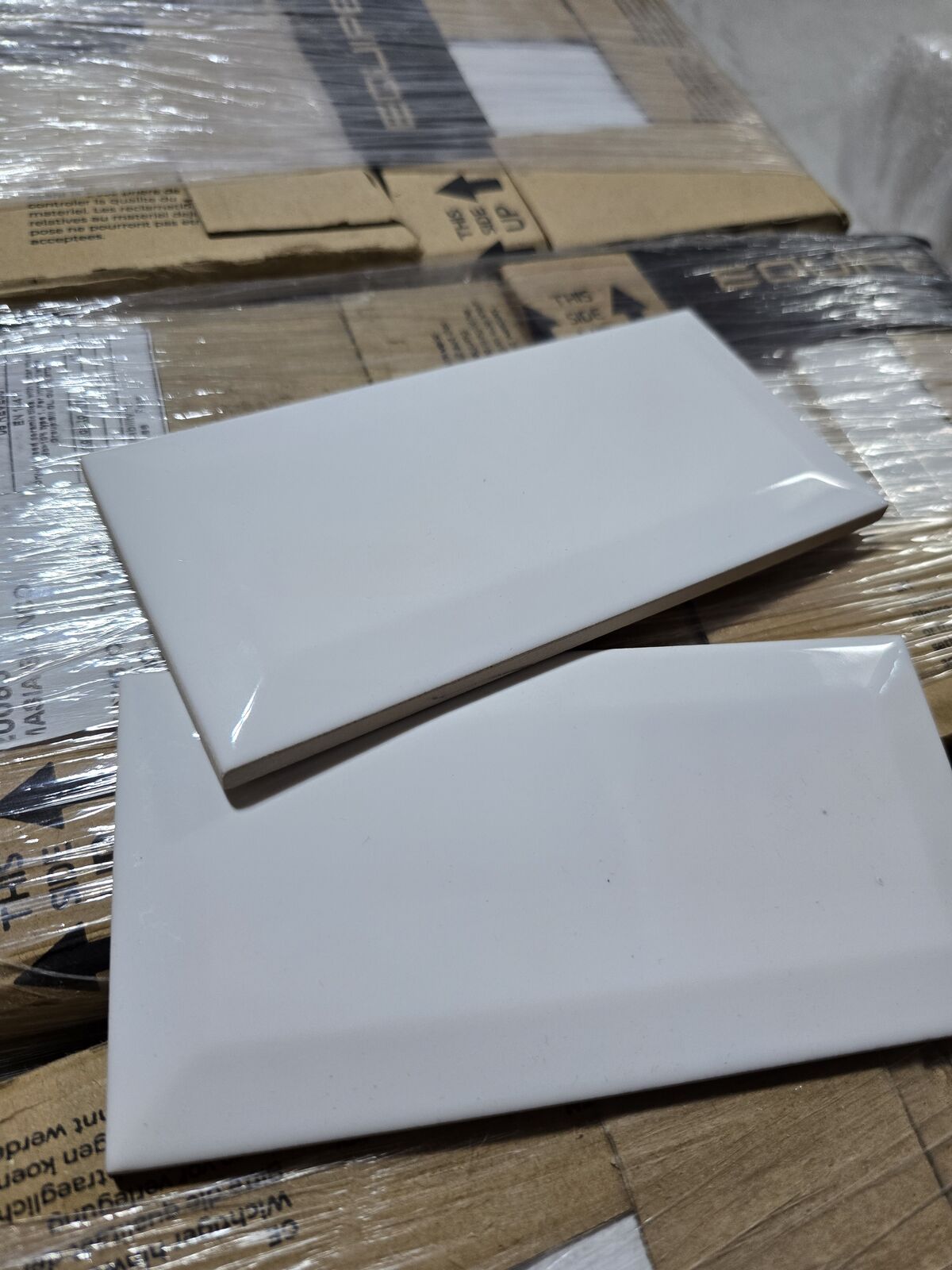 Equipe Metro White Ceramic Subway Tile – 9 Boxes + Trim (Brand New) – $150 OBO
