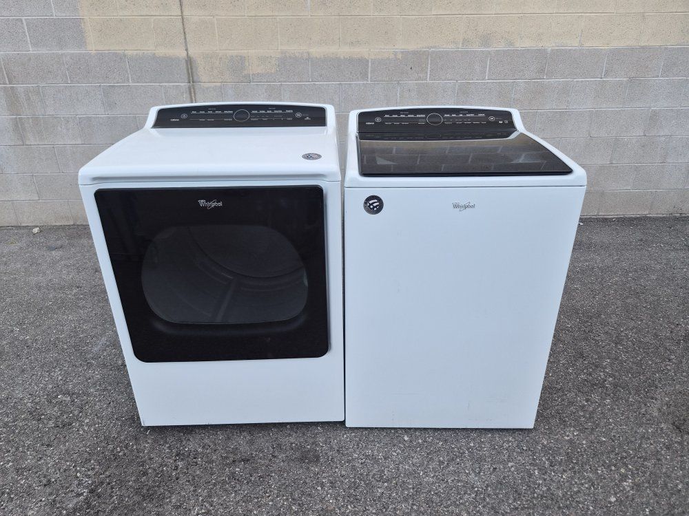 WHIRLPOOL CABRIO SET  WASHER AND   ELECTRIC DRYER FREE  DELIVERY