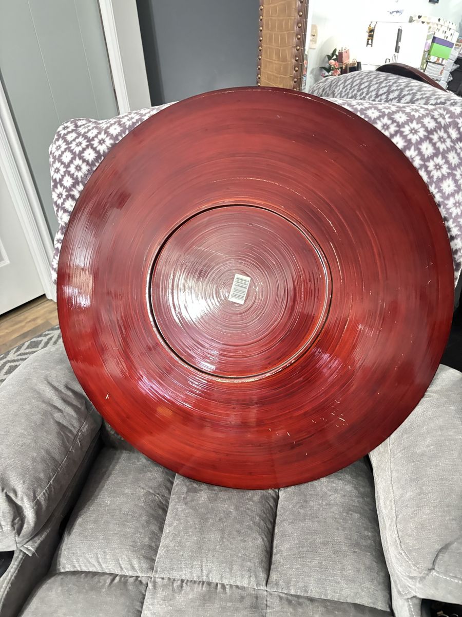 32 inches Large wooden plate