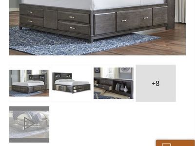 Queen bed frame