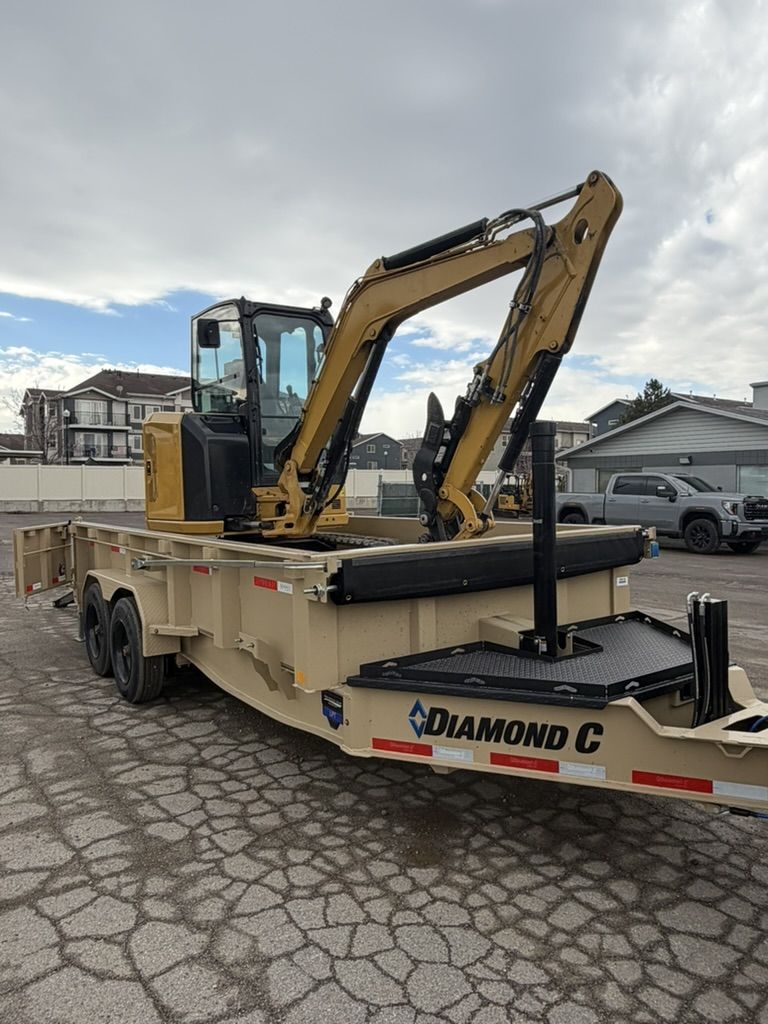 CAT 304 Mini Excavator + 7x16 Dump Trailer – Dig & Haul Combo Rental - 40 class/4ton