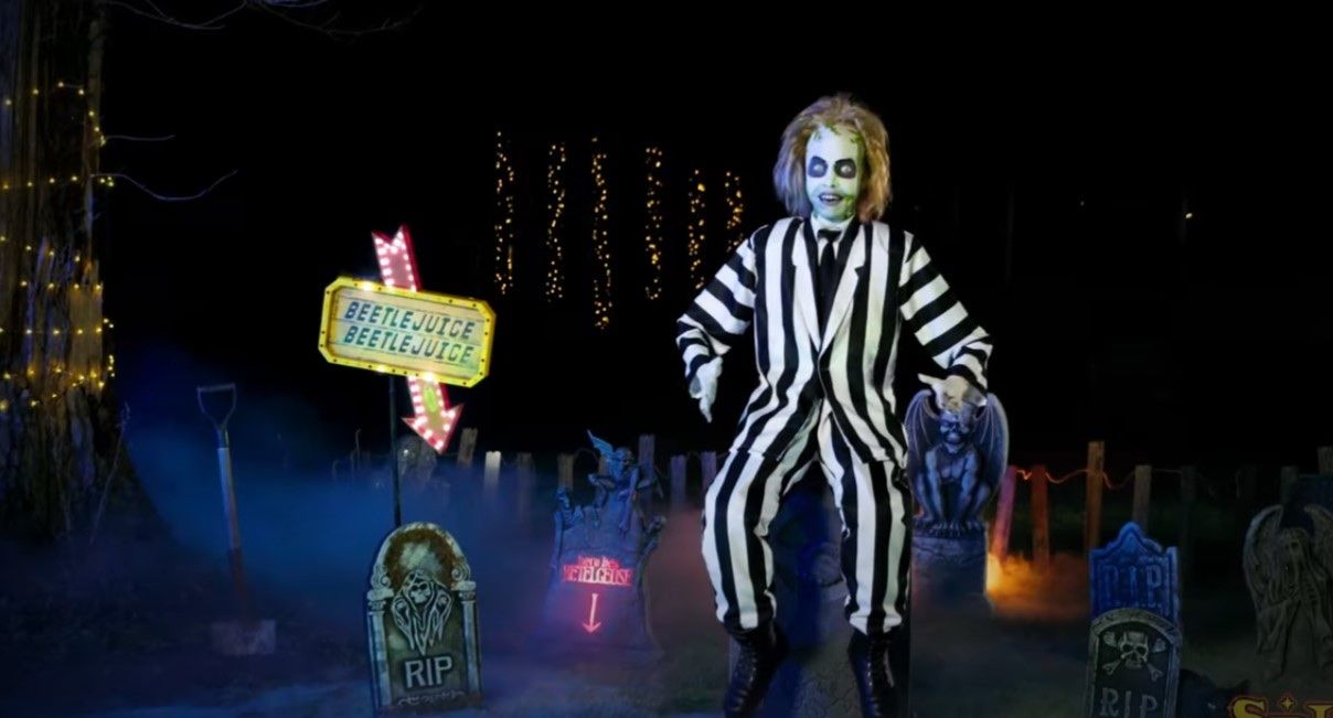 BeetleJuice Halloween Animatronic Lot
