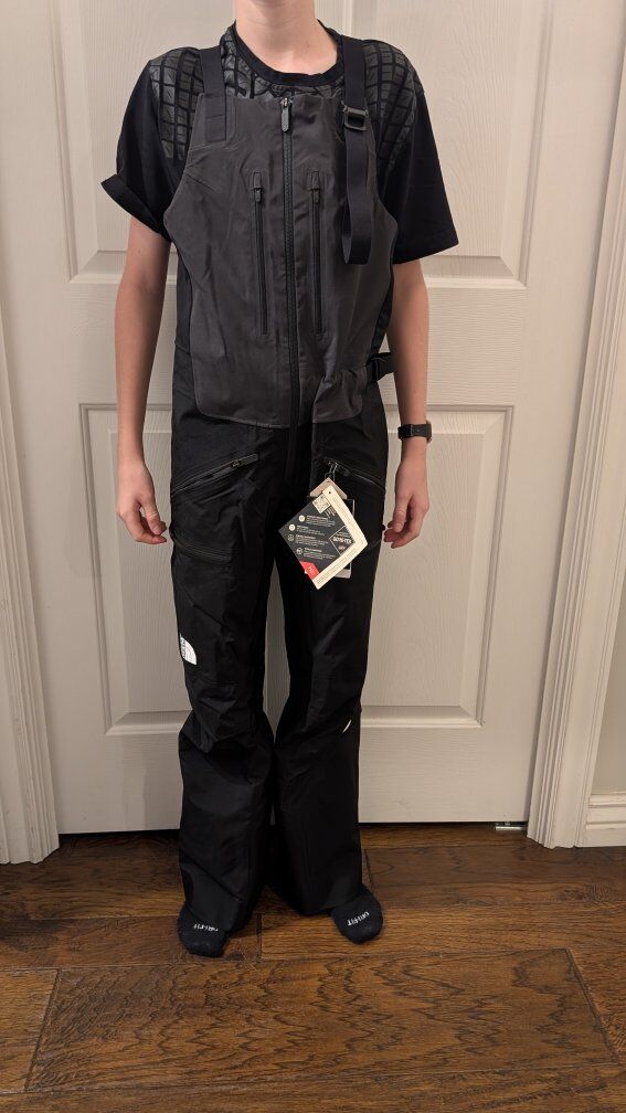 North Face Tsirku Bibs W XSmall Short Gore Tex