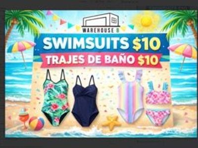 $10 SWIMSUITS!