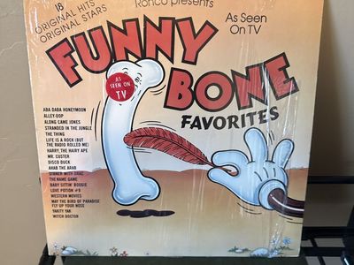 Ronco Presents Funny Bone Favorites Vinyl LP Record - 18 Original Hits